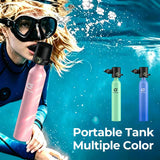 Small Pony Bottle 5-10 Mins Underwater Breathing for Snorkeling