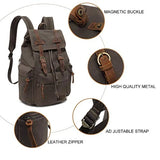Vintage Canvas Backpack