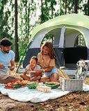2-4 Person Waterproof Windproof Tent with Rainfly
