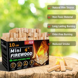 Mini Fire Stick with Fire Starter and Tongs