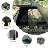 1-Person Cot Tent, Lightweight, Easy Setup