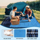 Double Flannel  Sleeping Bag for Adults