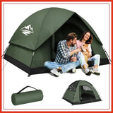 2/3 Person Camping Tent with Rainfly