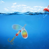 16Pcs Metal Spoon Spinner Fishing Lure 3g