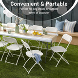 6ft Portable Folding Table