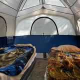 Double Layer 6-Person Family Camping Tent, Easy Setup