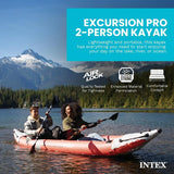 INTEX Excursion Pro K2 Inflatable Kayak
