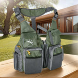 Breathable Fishing Vest with Zippered Pockets