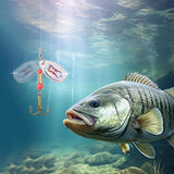 16Pcs Metal Spoon Spinner Fishing Lure