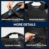 Kayak Dry Backpack for Boating, Fishing, and Camping