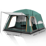 Camping Tent, Top Skylight for Ventilation and Mosquito Protection
