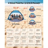 Beach Tent for Outdoor Picnics