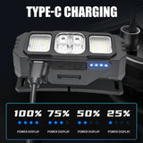 LED Headlamp Rechargeable Flashlight