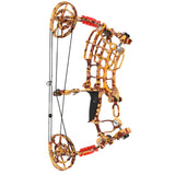 Short Axis Compound Bow Set Kit 30-60Lbs Adjustable Draw Weight Ambidextrous