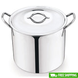 12 Quart Stainless Steel Stock Pot