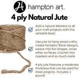 Jute Twine 4Ply Natural Rope String