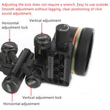 Archery 5 Pin Bow Sight 0.019" Fiber Optic Adjustable Alloy Right Hand for Compound Bow Hunting Target Practice Shooting Use