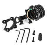 Compound Bow 5 Pin Sight 0.019-Inch Optical Fiber