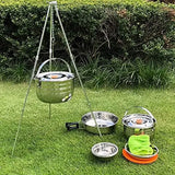 Stainless Steel Camping Cookware Set