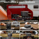 Portable Camping Cookware Set with Kettle