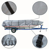 Boat Cover - Waterproof Heavy Duty Trailerable Boat Cover for Boats from 12 - 18'