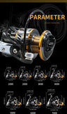 Spinning Reel Metal Cup 10KG Max Drag Power