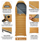 Envelope Sleeping Bag, Lightweight Camping
