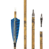 12 PCS 30-inch Archery Carbon Arrows