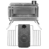 Stainless Tent Fireplace. Only 5 Left