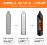 Portable Mini Scuba tank reusable up to 10-15 minutes underwater