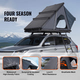 Rooftop Tent Hard Shell with Telescopic Ladder