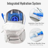 Durable Hydration Backpack with Insulated Bladder Compartment