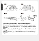 Large Tent With Chimney Hole