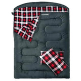Double Flannel  Sleeping Bag for Adults