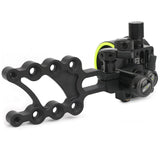 Compound Bow Sight 5-Pin 0.019" Fiber Optic Adjustable