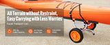 Kayak Cart 450lbs Detachable Canoe Trolley