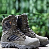 Outdoor Men's Climbing Work Safety Boots,