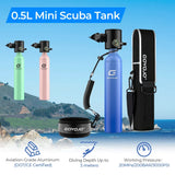 Small Pony Bottle 5-10 Mins Underwater Breathing for Snorkeling