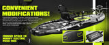 Fishing Kayak Boat Pedal Drive Sit-on-Top