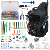 Fishing Backpack with Tackle Boxes