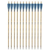 12 PCS 30-inch Archery Carbon Arrows