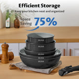 Nonstick Pots and Pans Set 13pcs