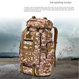 80L Tactical Mountaineering Bag