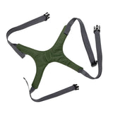 Binocular Harness Chest Pack with Rangefinder Waterproof Pouch Bino Harness with Rain Cover for Hunting Hiking