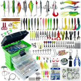 Fishing Lures Kit with Tackle Box Included