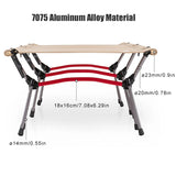 Camping Cot with Leg Extenders