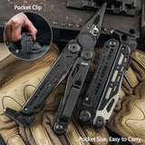 Multitools Pliers with Fire Starter and Glass Breaker