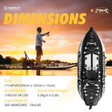 Fishing Kayak with Motor and Premium Accessories