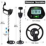 MD-4090 Metal Detector Professional Gold Detector
