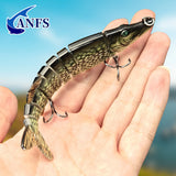 Slow-Sinking Lifelike Fishing Lure Kit
